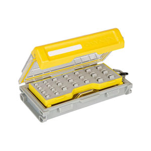 Adjustable Compartment Transparent Tackle Tray