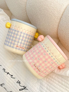 Thickened Desktop Trash Can Coverless Press Ring Style Mini Paper Bin for Bedroom Home Use High Aesthetic Value Office Dormitory