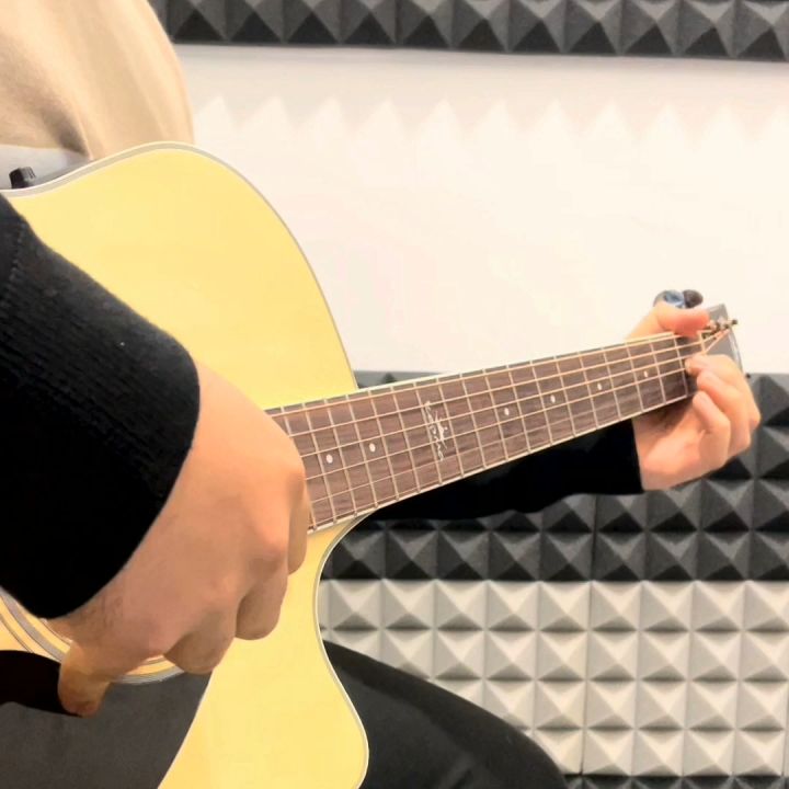 KEPMA A1CE 40 inch Grand Auditorium Semi Acoustic Guitar w K1 EQ ( A1CE ...