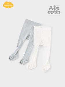 Aengbay Baby Pantyhose Spring & Fall Thin Girl All-Match Anti-Mosquito Newborn Stockings Pants Baby Long Socks