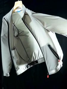 Outdoor Hiking Windbreaker UPF50+ Men Sun Protection Jacket Ice Silk Cooling Summer Lightweight Breathable Anti-UV Skin Coat