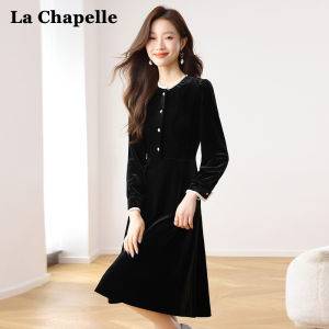 Elegant Midi Dress High Waist Simple Casual Womens Fashion La Chapelle Dress Korean Style Commute Polyester Spandex