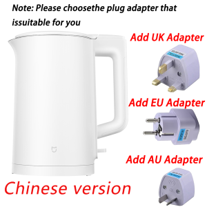 MiJia | MIJIA Electric Kettle N1 Fast Hot Boiling Pot Stainless Water Kettle 220V Hotel Family Trip Kitchen Smart Kettle Home