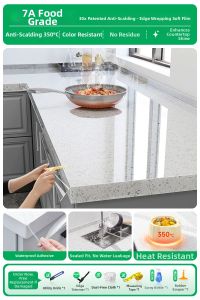 Watthour | Heat Resistant Waterproof Oil-Repellent Table Surface Protection Film