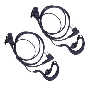 2-Pin Walkie Talkie Earpiece Headset Multifunctional Earphone Walkie Talkie Headset Privacy Accessories for Motorola CB Radio