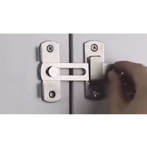 Then khóa cửa chốt khóa cửa vật liệu bằng thép không gỉ bền bỉ và chắc chắn-HAUSE