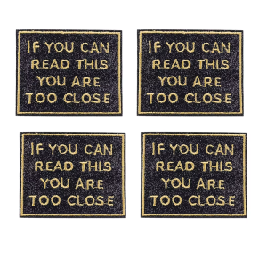 10PCS Glitter Series Embroidered Patches Cartoon Glitter Patch Iron On Patches For Clothing Jackets Sew DIY Letter Slogan Patch