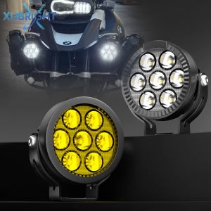 Đèn LED Làm Việc 4.5 Inch 100W Cho Xe Máy BMW R1200GS R1250GS F800 F850 F900 SUV ATV UTV Xe Tải - Đèn Sương Mù Đèn Chiếu Xa