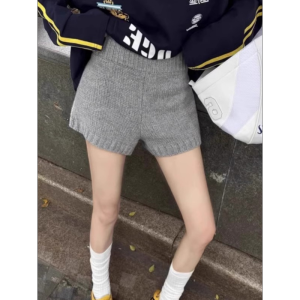 A-line High Waisted Shorts 2026 New Winter