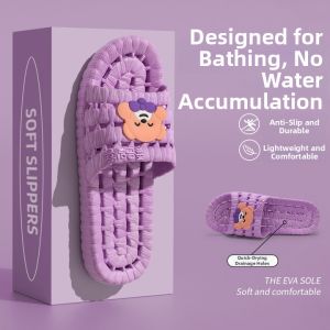 RUNROU | Non-slip Anti-fall Indoor Slippers for Elderly Ladies Summer Home