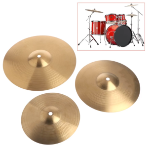 Drum Brass Cymbals Percussion Splash Crash Hi Hat Cymbal Jazz Drum Musical Instrument Accessories