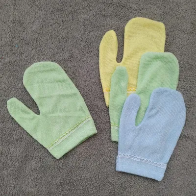 Waslap Jari 3 Pcs waslap mandi bayi Handuk Tangan Mandi Bayi Lembut Murah Terjamin