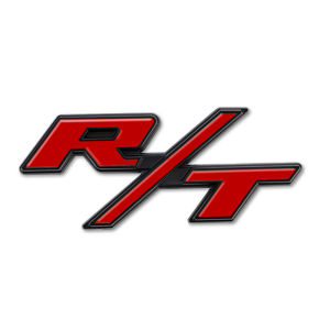 Car Stickers 3D R/T RT Letter For Dodge Renegade Caravan Chrysler Jeep Cherokee Compass Challenger Charger Ram Caliber Journey