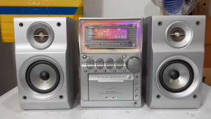 Bán bộ dàn nghe nhạc Victor MX - Z7MD đẹp keng hát tốt bass mạnh Hàng bãi nhật về Hàng nguyên bản Sài điện 110v