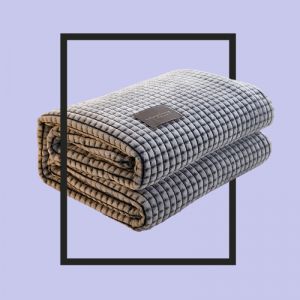 Chăn Lông Bò Dày Thoải Mái Cho Phòng Ký Túc Xá Học Sinh Chăn Lông Bò Magic Velvet Chăn Lông Bò Sea Gate Bridge Home Textile