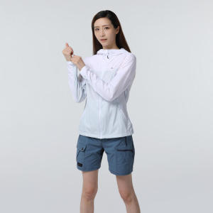 เสื้อคลุมกันแดด Decathlon เสื้อคลุมกันแดดแบบบางเบาสำหรับกลางแจ้ง ระบายอากาศได้ดี ป้องกันรังสียูวีสำหรับผู้ชายและผู้หญิง