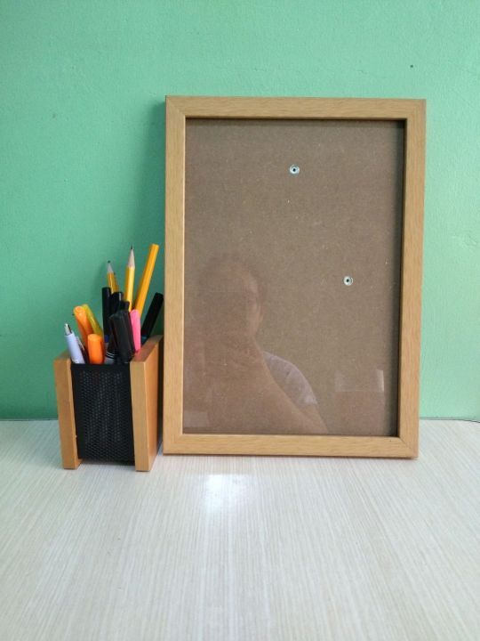 QUALITY GLASS FRAME A4 SIZE BROWN Lazada PH