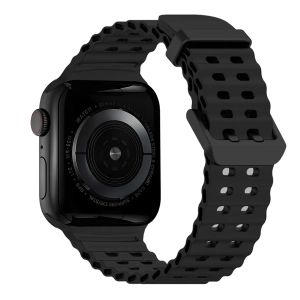 Ocean Silicone Band for Apple Watch Strap Series 10-46mm 44mm 45mm 42mm Sport Bracelet Iwatch Series 8 7 6 5 4 SE 9 Ultra 2 49mm