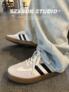 Retro German Training Shoes Mens 2025 Autumn New Style INS Internet Famous Flat Bottom Canvas Shoes Korean Version Low Top