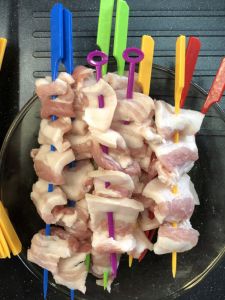 Spicy Hot Pot Plastic Skewers Rotating Kitchen Utensils for BBQ Cooking Baking Grill Skewer Sticks for Vegetables And Meat