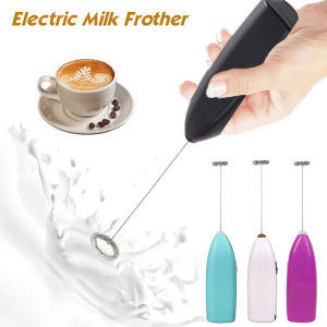 Electric Egg Beater & Milk Frother Mixer: Perfect for Coffee Cappuccino & Creamer Frothy Blend