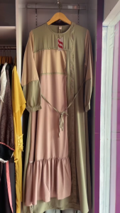 Terbaru Seply Gamis Meyra 152 Queen Crepe Pichy Peach Butter Mist Wudhu Friendly Eksis 216 217 Jumbo
