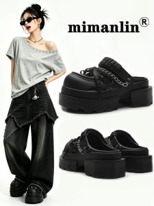 MIMANLIN | Chic Casual Sandal Slippers Chunky Heel