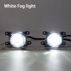 New For Toyota RAV4 2026 LE SE XSE XLE Premium L‑Shape LED DRL Daytime Running Light Angel EyesWhite/Yellow Front Fog Lamp