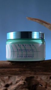 SLAVINA Organic Rice Body Scrub Love Journey | lulur untuk memutihkan dan menghilangkan bekas luka