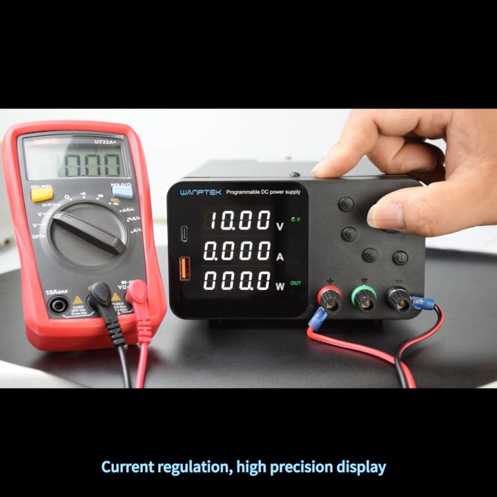 Wanptek DC Laboratory Power Supply 30V 10A Encoder Adjustment Voltage ...