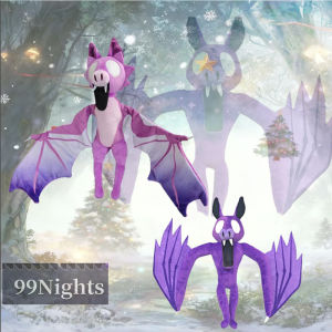 Hot Scary Game 99 Nights Bat Plush Doll 99 Nights In The Forest Bat Anime Peripherals Toy Soft Doll Cute Dolls Christmas Gift