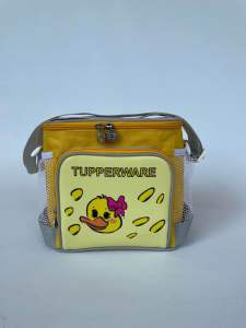 Sling bag Farm Animal Tupperware (zipper bunga es)