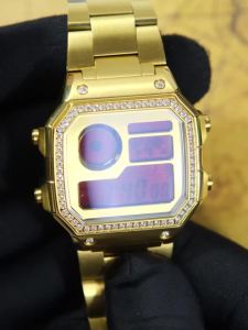 Vỏ Đồng Hồ Bằng Thép Không Gỉ Royale Mod 316L Mặt Sau Được Hoàn Thiện Mờ Cho Casio AE1200 AE1300 WS1600 WS1700