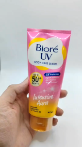 BIORE UV Anti-Pollution Body Care Serum ครีมกันแดด SPF50+ PA+++ 150mlบิโอเร ยูวี แอนตี้โพลูชั่น บอดี้ แคร์ เซรั่ม เอสพีเอฟ50+พีเอ+++ 150 มล.(Intensive /Age Defense/Refresh /Berry)