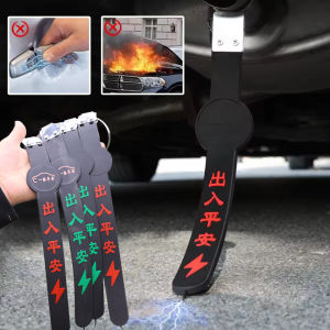 Car Adjustable Anti-static Strap Luminous Car Electrostatic Belt Canceller Belt Ground Wire Earth Strap Car Safe Accessories