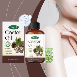 Organic Castor Oil: Nourishing Deeply Moisturizing Oil for Hair Growth Eyebrows Thickening & Relaxing Body Massage