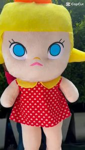 ตุ๊กตามอลลี่ ตุ๊กตาเด็กใส่กะโปรง น่ารัก สีสดใส พร้อมส่ง ตัวใหญ่ ใยสังเคราะห์นุ่มๆจ้า