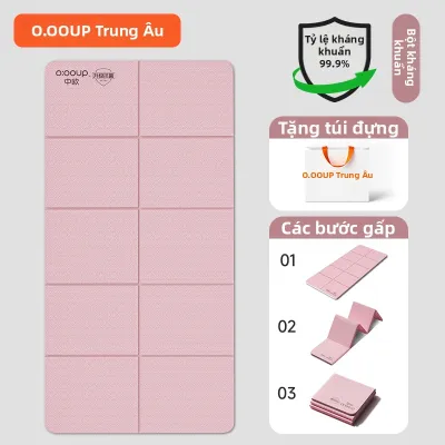 Thảm Yoga Gấp Được Dày Rộng Chống Thấm Dành cho Học Sinh