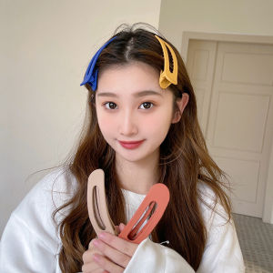 Korean Style Side Hair Clip Womens Duckbill Hair Clamp Face Washing Hair Accessory Bangs Fixed Hair Ornament Traceless Hair Clip