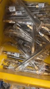 ปืนพ่นยาหัวเทอร์โบ ยาว 22 cm ปืนพ่นยาเทอร์โบ หัวปรับสีดำ ก้านฉีดยา พูดคุยกับ เครื่องพ่นยา