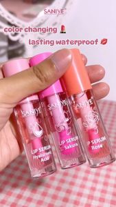 Lip Serum Lip Care SANIYE Tahan Lama Gloss Bibir Lip Oil High Moisturizing Kosmetik L1188 NEW