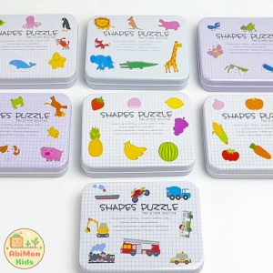 Hộp Sắt Ghép Hình 2 Mảnh Cho Bé | Đa Dạng Chủ Đề Giúp Rèn Luyện Tư Duy Hình Ảnh Và Khả Năng Quan Sát Chuẩn Montessori
