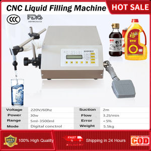 ⭐️【มีในสต๊อก+คลังสินค้าท้องถิ่น】⭐เครื่องเติมของเหลวควบคุมระบบดิจิทัลแบบ GFK-160เครื่องเครื่องบรรจุน้ำของเหลวไฟฟ้าพกพาขนาดเล็ก