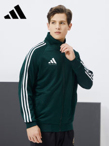 adidas | Áo Khoác Nam Thể Thao & Thư Giãn Có Sọc Cổ Đứng Mùa Thu