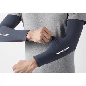 Tay Áo Thể Thao Ice Silk Dành Cho Nam Giới Tay Áo Chống Nắng Đàn Hồi Thấm Mồ Hôi Thoáng Khí Dành Cho Nam Giới Đi Xe Đạp Câu Cá Chạy Bộ Đi Bộ Đường Dài