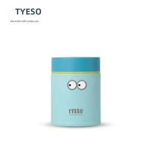 TYESO | Cốc Giữ Nhiệt Bằng Thép Không Gỉ Di Động Tyeso Kèm Hộp Đựng Thức Ăn Hộp Cơm Trưa Cho Văn Phòng Bình Giữ Nhiệt Đồ Uống