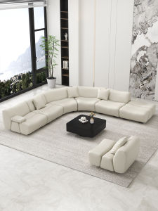 YIZUO | Luxury Minimalist Corner Sofa