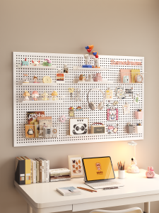 SAMEDREAM | Desk and Wall Storage Shelf Perforated Metal Board