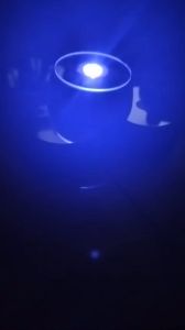 Đế Đèn Chớp Đổi Màu Có Tặng Pin