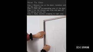 [จัดส่งในกทม]เทปปิดขอบหน้าต่าง เทปซีล 5M ที่กั้นประตูกันแมลง เทปปิดขอบประตู เทปปิดขอบหน้าต่าง กั้นประตู ความกว้าง 25mm/35mm/45mm